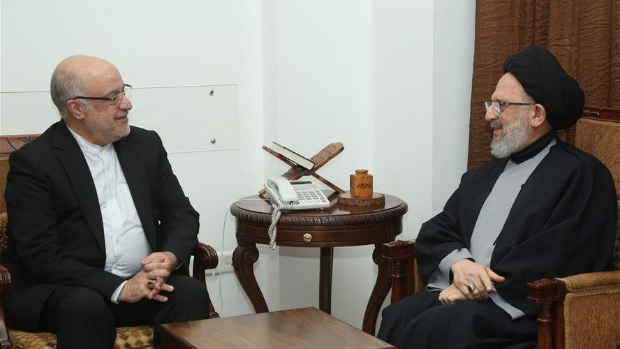 العلامة فضل الله استقبل سفير إيران الذي زاره موّدعا
