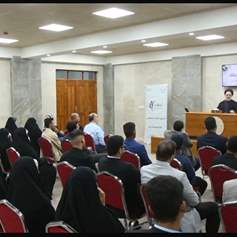 العلامة فضل الله رعى نشاطات في النجف الاشرف